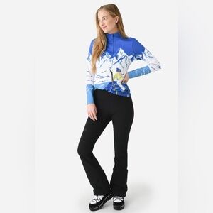 THE NORTH FACE WOMENS SNOGA PANTS SKI size 12 Saint Bernard